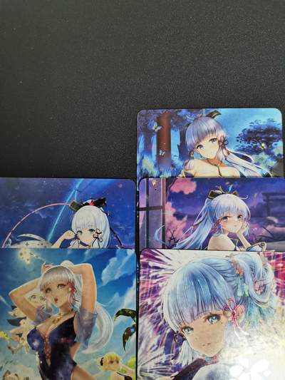 NO.20.5 好又多妹卡大赏，祝你新年旺桃花~只能从此链接进的专场！新店点关注不迷路~每周一站式配齐，方便凑单！（周5晚9点截拍，卖家送拍免费！） - 宁缺 动漫妹卡 闪卡5张