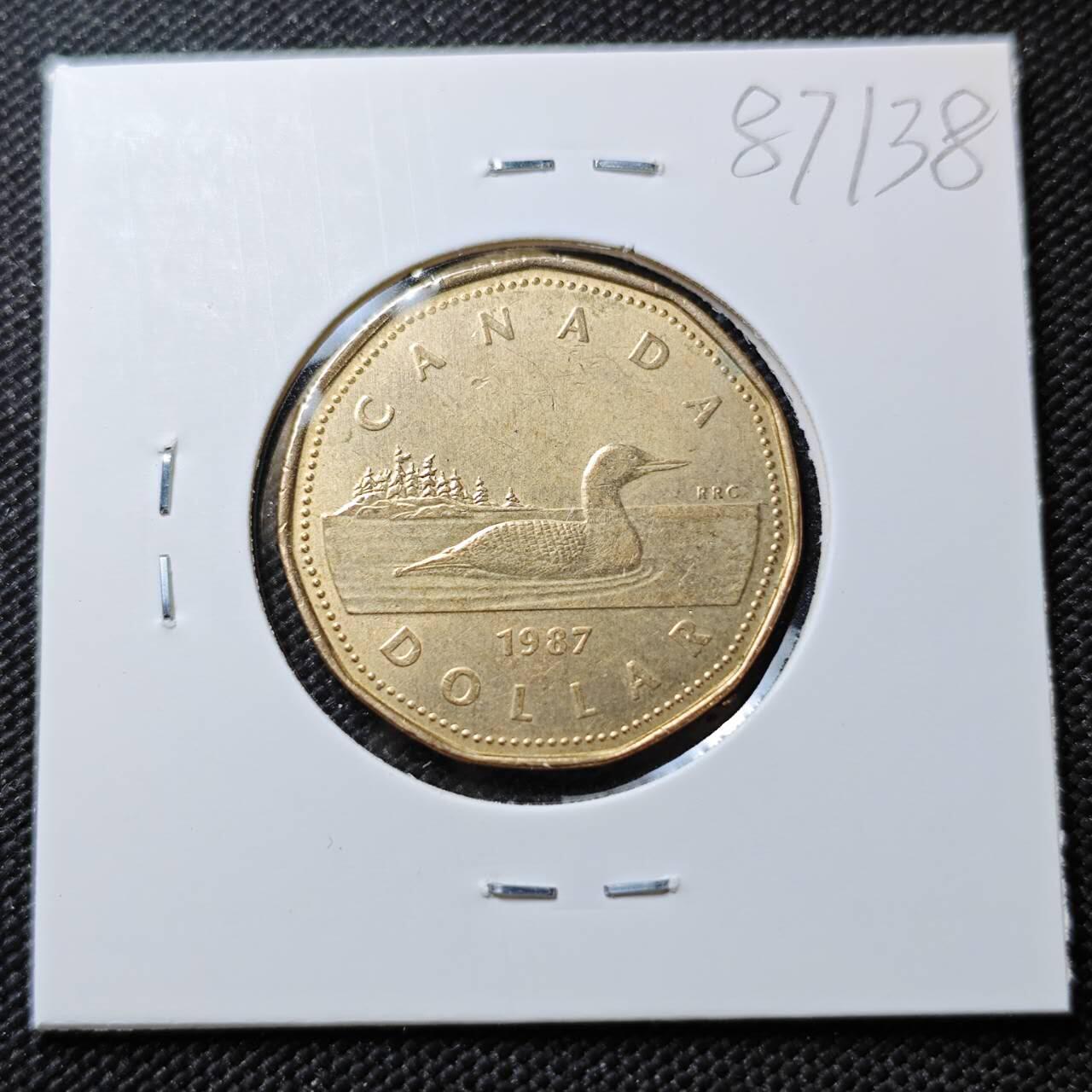 KK钱币收藏小铺  第387期  2月预留时间 周末发货  加拿大1元