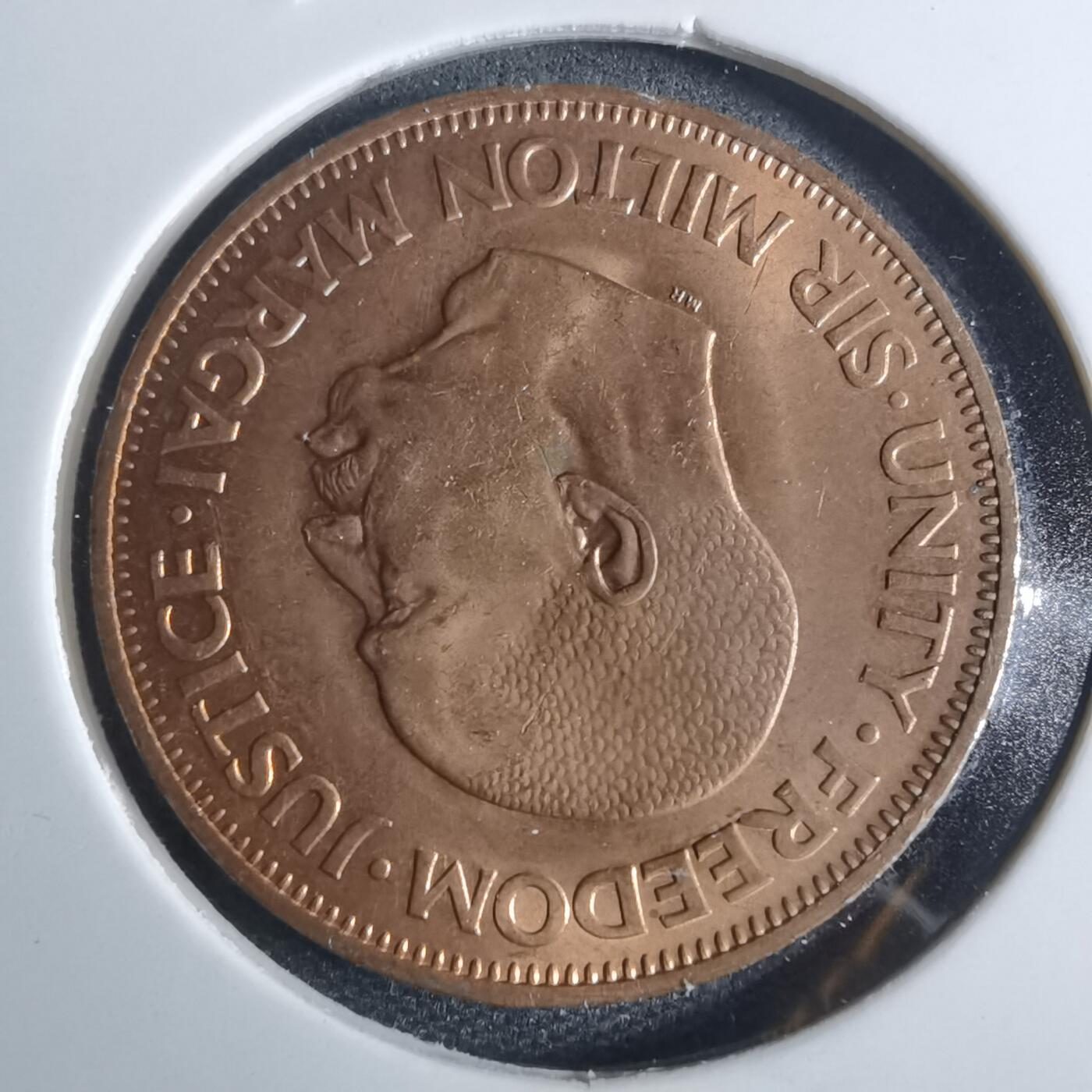 沼泽如烟--第954场 塞拉利昂1964年一分