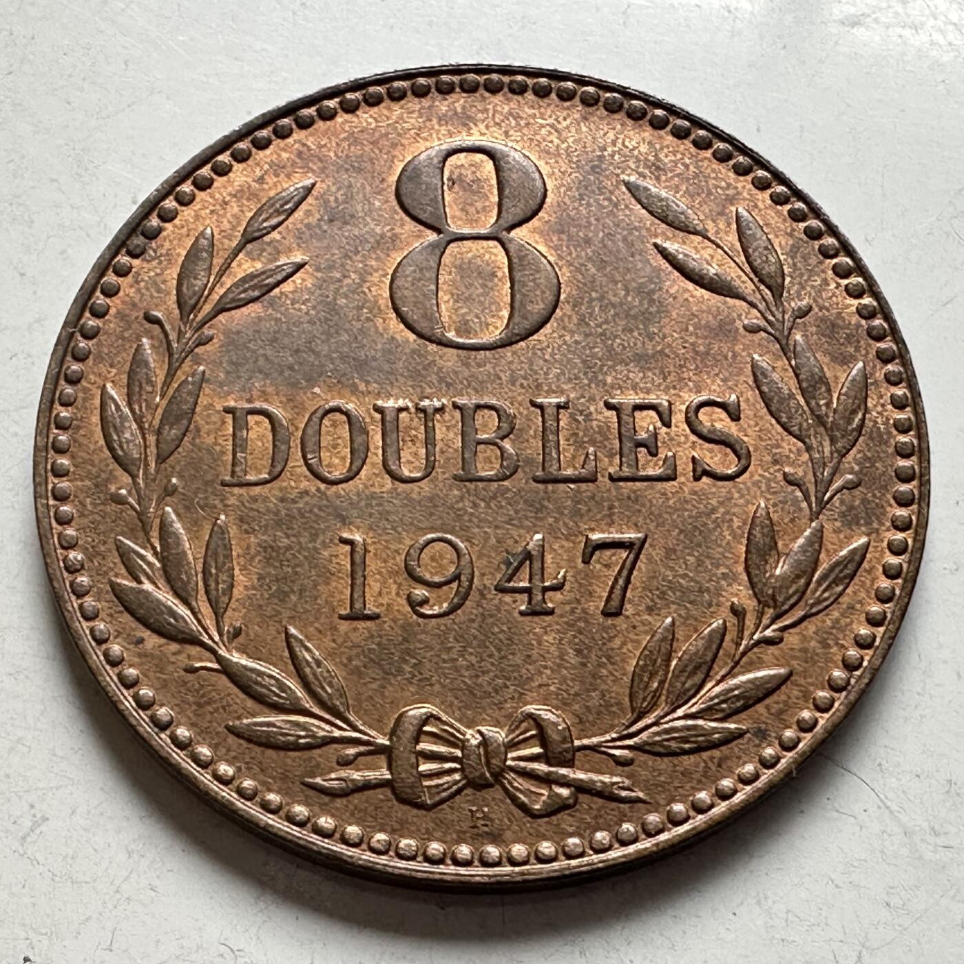 🌹外币初藏🌹🐯2026年第4场  每周二四六晚8️⃣点 接代拍 根西岛1947年8道布 a