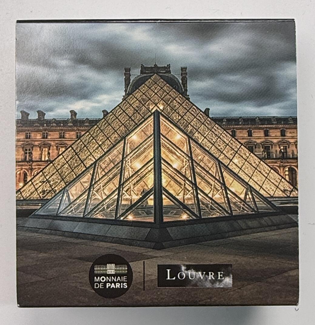 S&S Numismatic世界钱币-拍卖 第118期  法国2025年 巴黎卢浮宫 2欧元双色精制纪念币 盒证齐全