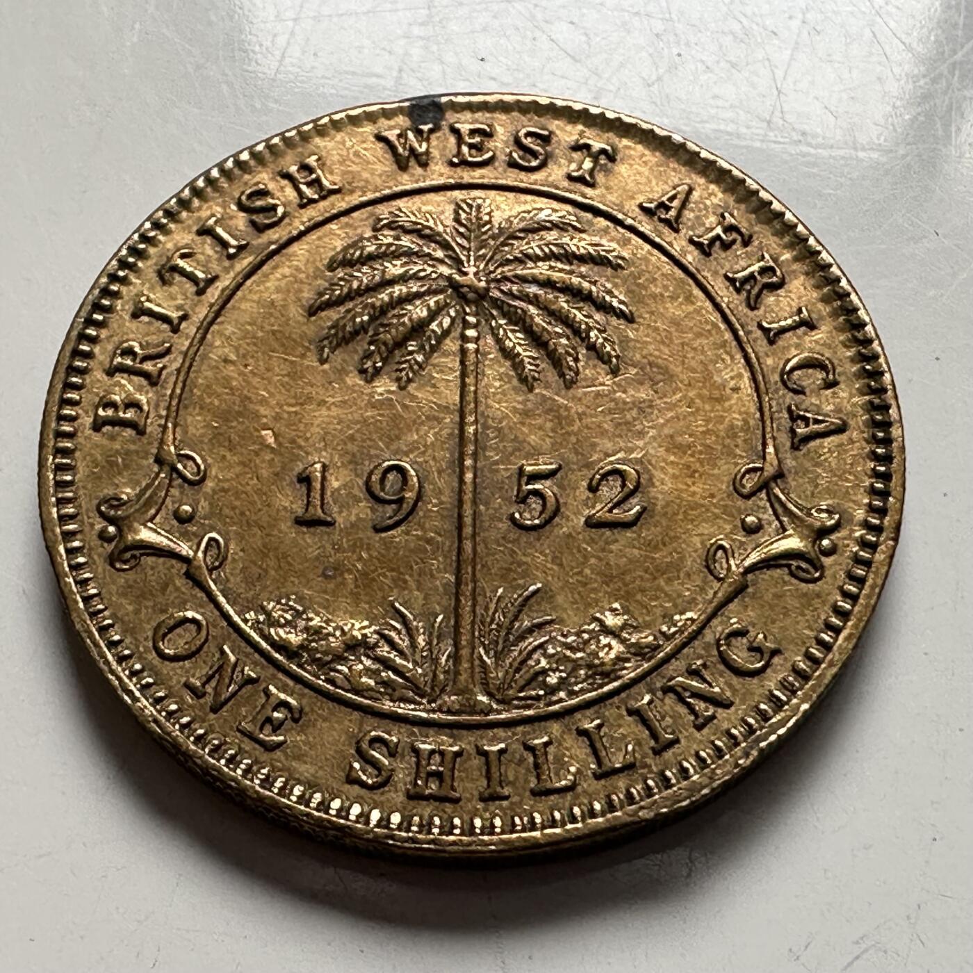 🌹外币初藏🌹🐯2026年第4场  每周二四六晚8️⃣点 接代拍 英属西非1952年一先令