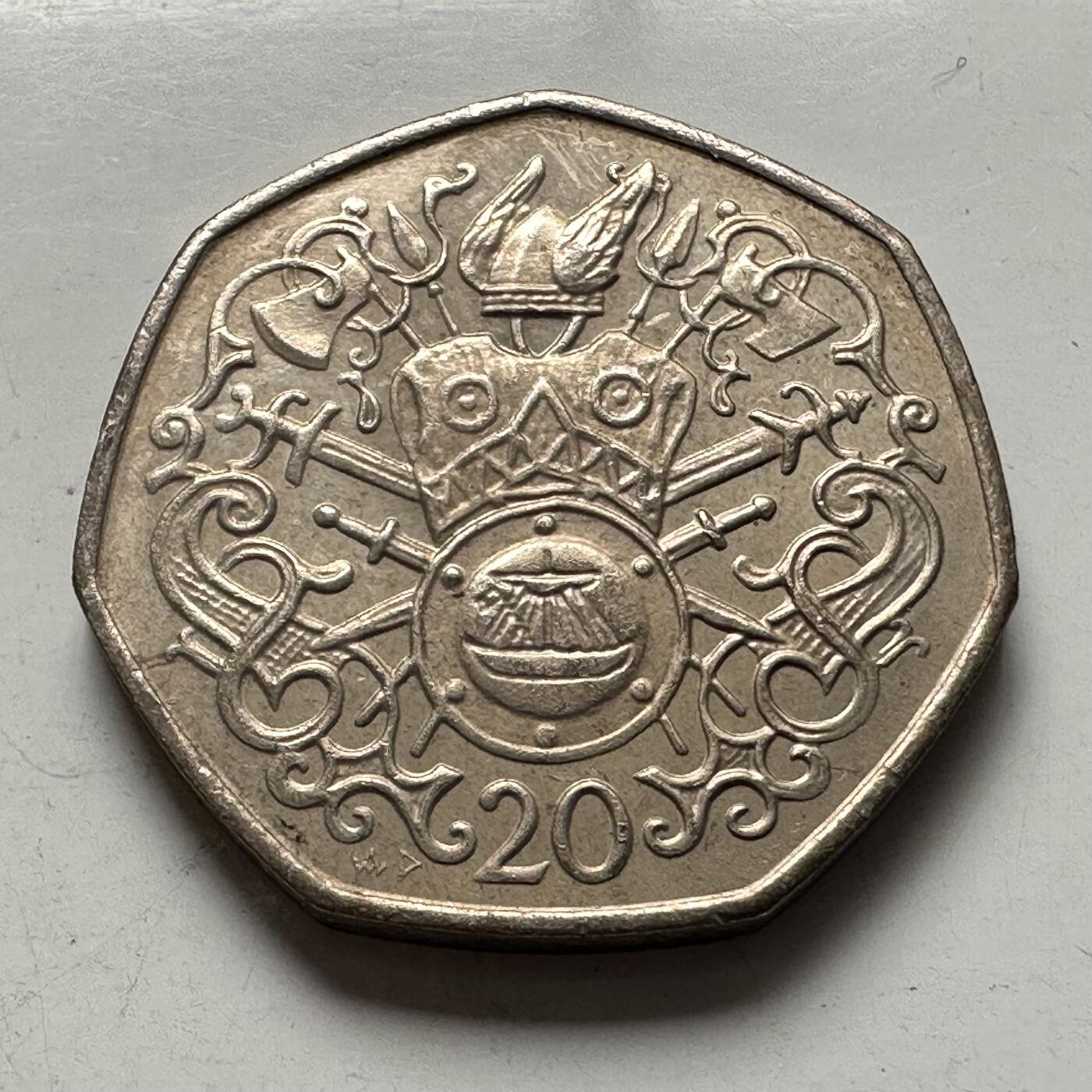 🌹外币初藏🌹🐯2026年第4场  每周二四六晚8️⃣点 接代拍 马恩岛1982年20便士