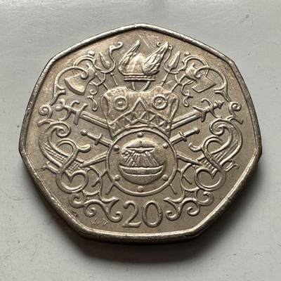 🌹外币初藏🌹🐯2026年第4场  每周二四六晚8️⃣点 接代拍 - 马恩岛1982年20便士