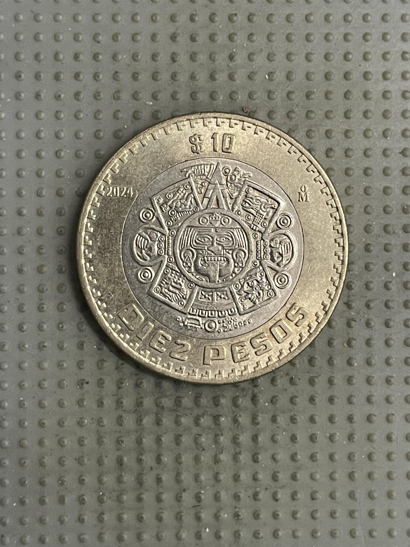 2026年第3场各国散币拍卖（总第153场） 墨西哥2024年10比索