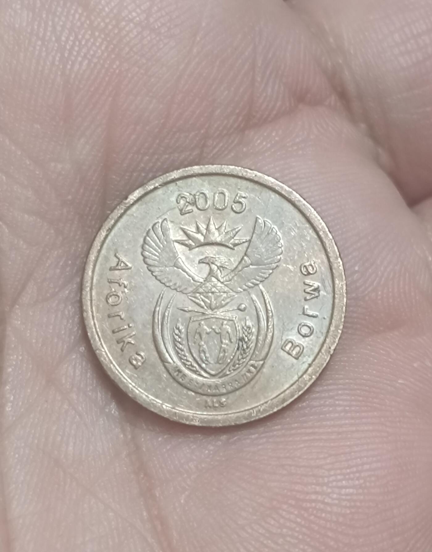 万国钱币阁第二场 南非5分铜钢币