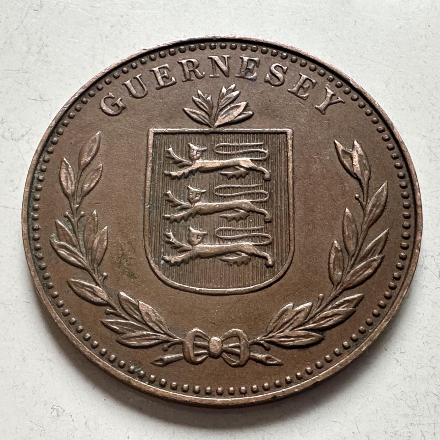 🌹外币初藏🌹🐯2026年第4场  每周二四六晚8️⃣点 接代拍 根西岛1945年8道布 