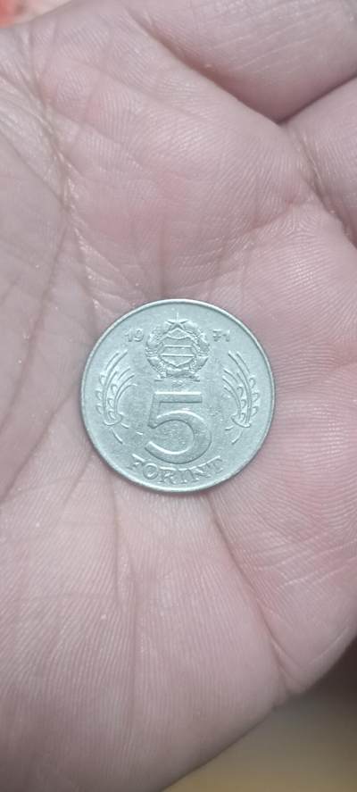 万国钱币阁第二场 - 匈牙利5福林