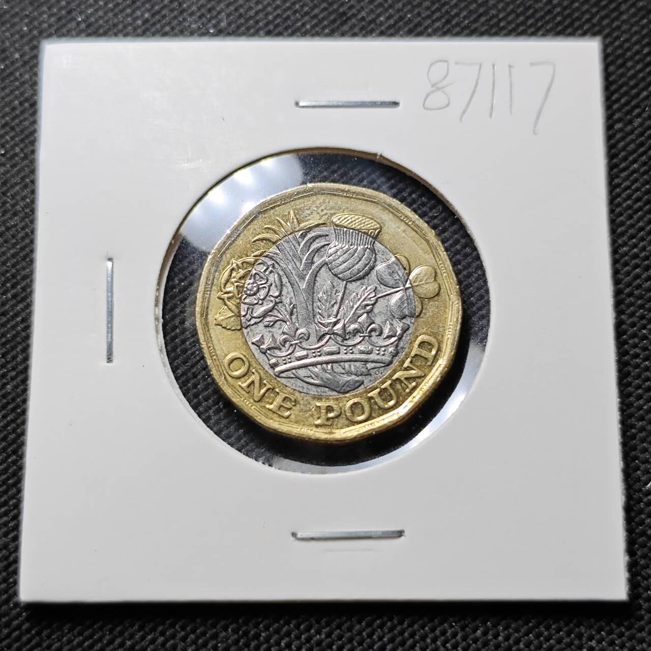 KK钱币收藏小铺  第387期  2月预留时间 周末发货  英国1镑
