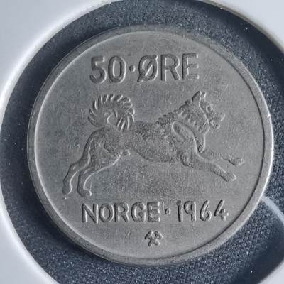 沼泽如烟--第954场 - 挪威1964年50欧尔