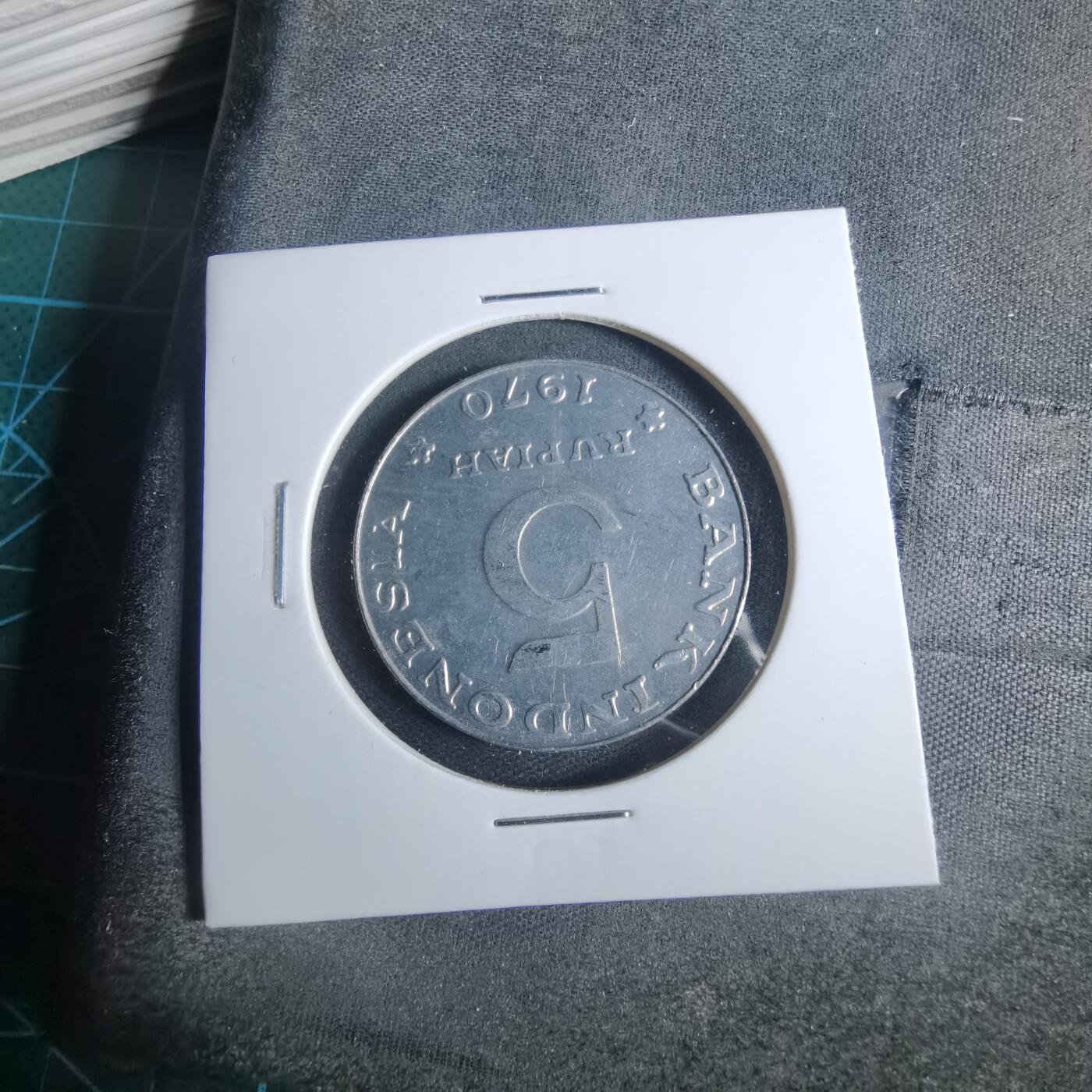 沼泽如烟--第954场 印度尼西亚1970年5卢比