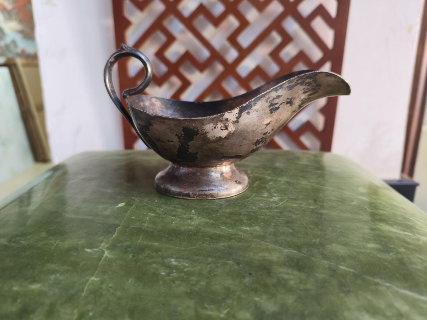 海外回流精品专场1.11 回流镀银咖啡奶杯一只