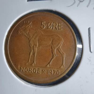 沼泽如烟--第954场 - 挪威1970年5欧尔