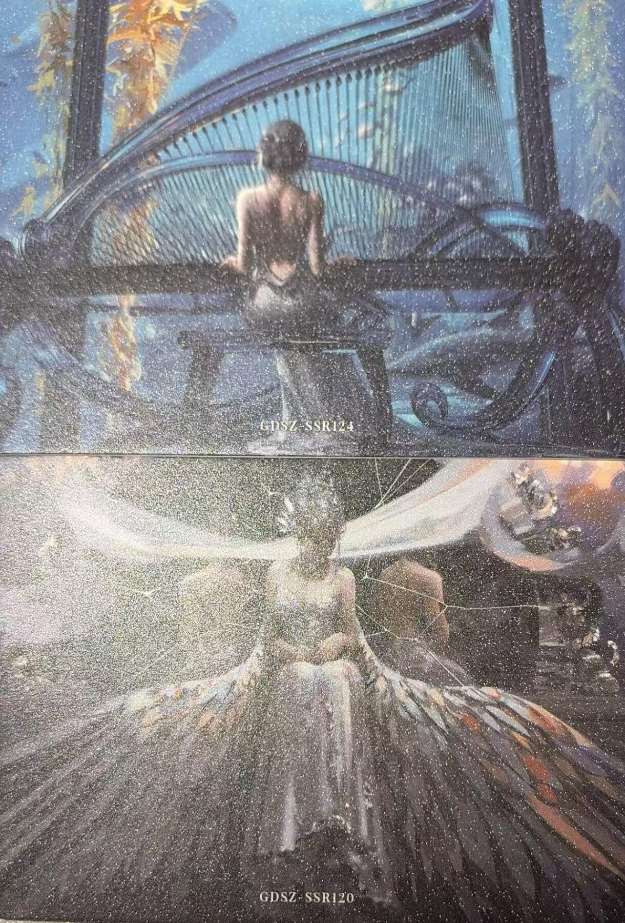 秋萤阁第40期 (1月7号周三晚上20点截拍，欢迎竞拍)  集卡社鬼刀第三弹 中位卡 表面带细闪工艺