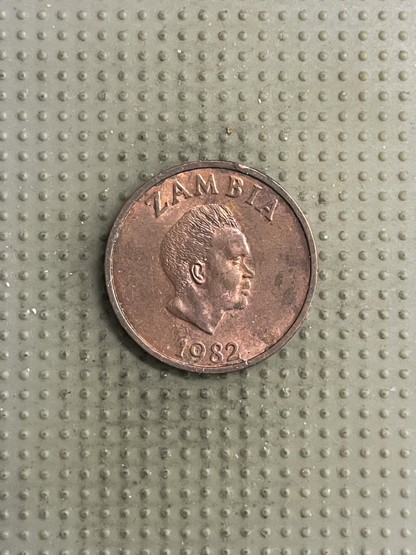 2026年第3场各国散币拍卖（总第153场） 赞比亚1982年2恩韦