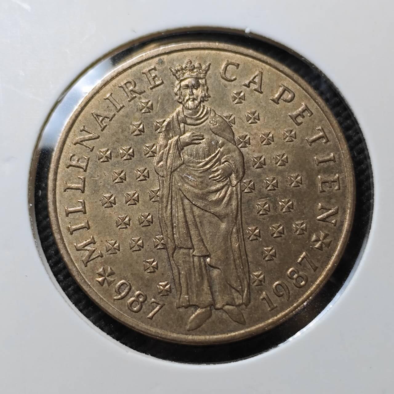 KK钱币收藏小铺  第387期  2月预留时间 周末发货  法国10法郎纪念币