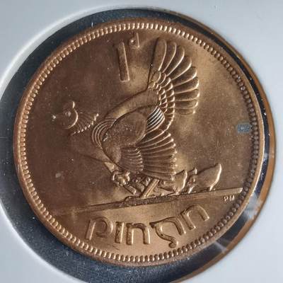 沼泽如烟--第954场 - 爱尔兰1968年1便士