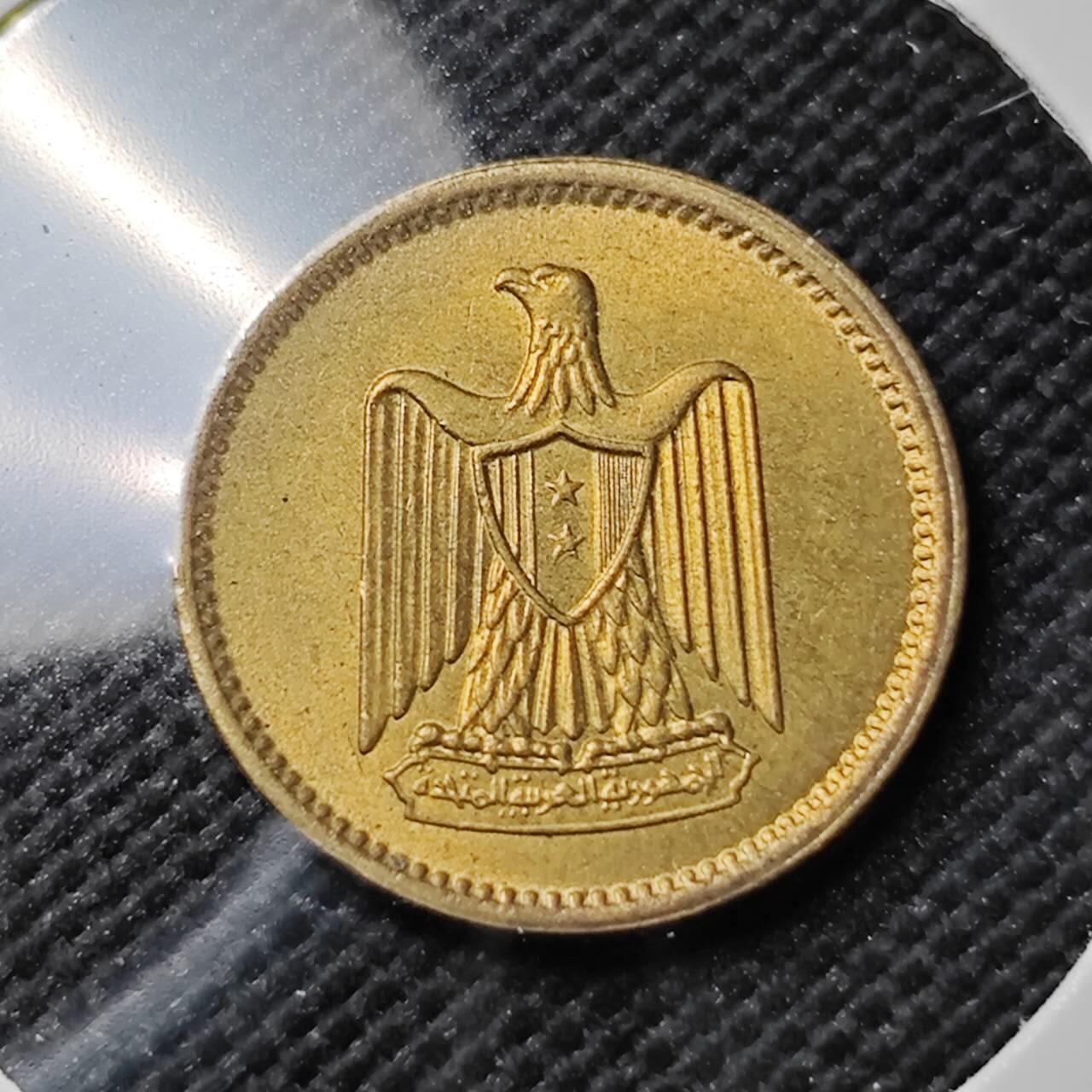 KK钱币收藏小铺  第387期  2月预留时间 周末发货  埃及1米利姆铜币