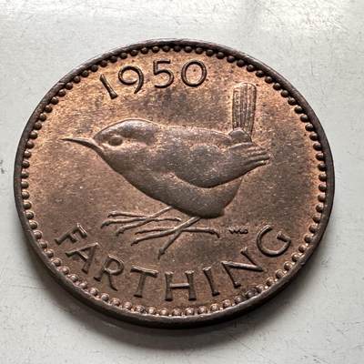 🌹外币初藏🌹🐯2026年第4场  每周二四六晚8️⃣点 接代拍 - 英国1950年一法新 b