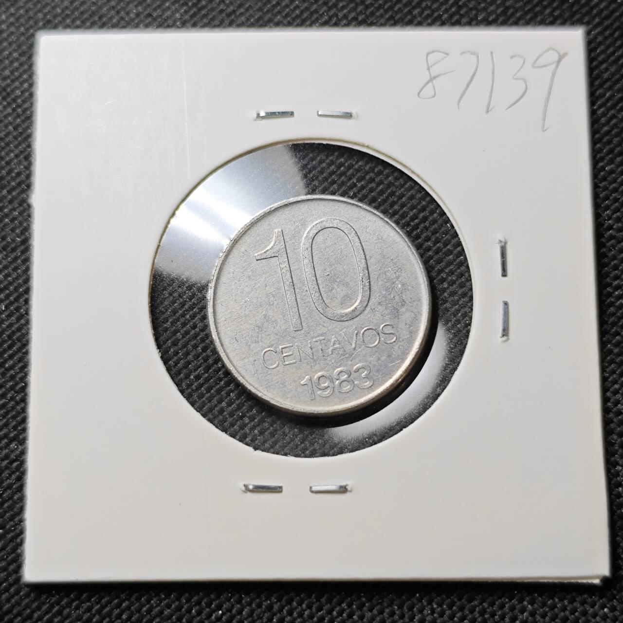 KK钱币收藏小铺  第387期  2月预留时间 周末发货  阿根廷10分