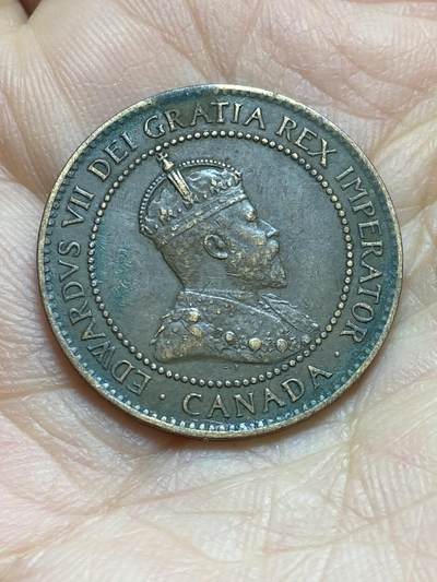 2026年第五场(总第一百七十四场）外国好品散币场(免佣金) - 少见好品–加拿大🇨🇦1905年1分(爱德华七世时期)