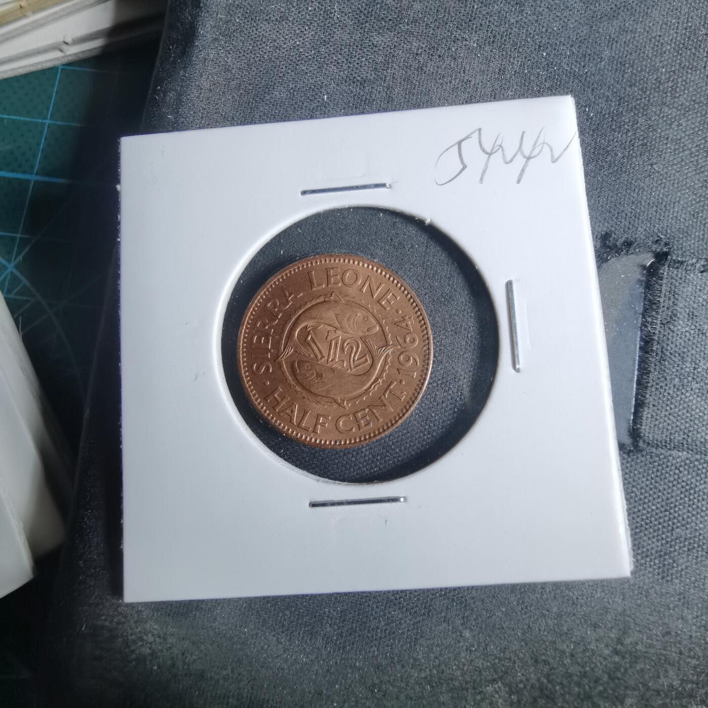 沼泽如烟--第954场 塞拉利昂1964年半分