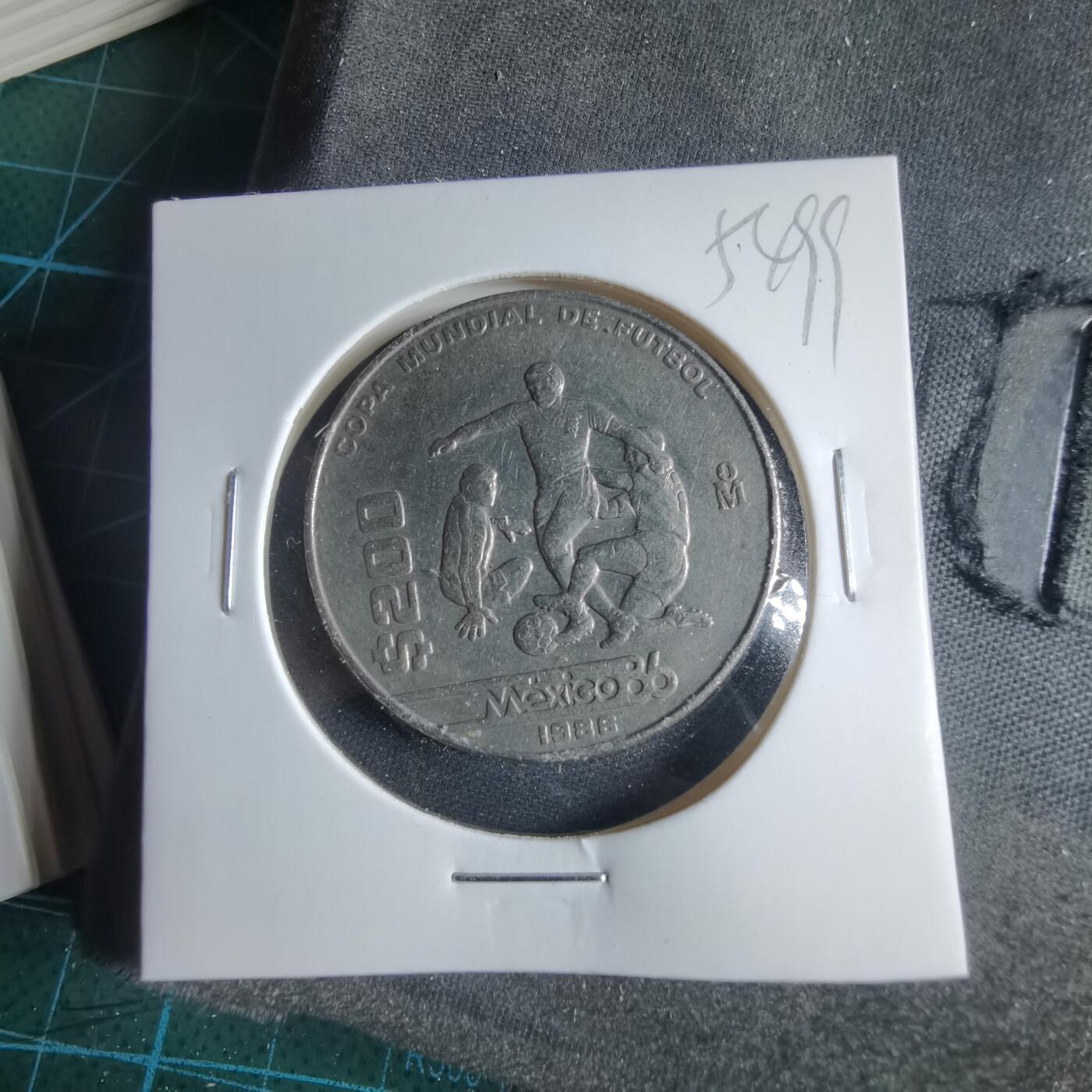 沼泽如烟--第954场 墨西哥1986年200比索纪念币