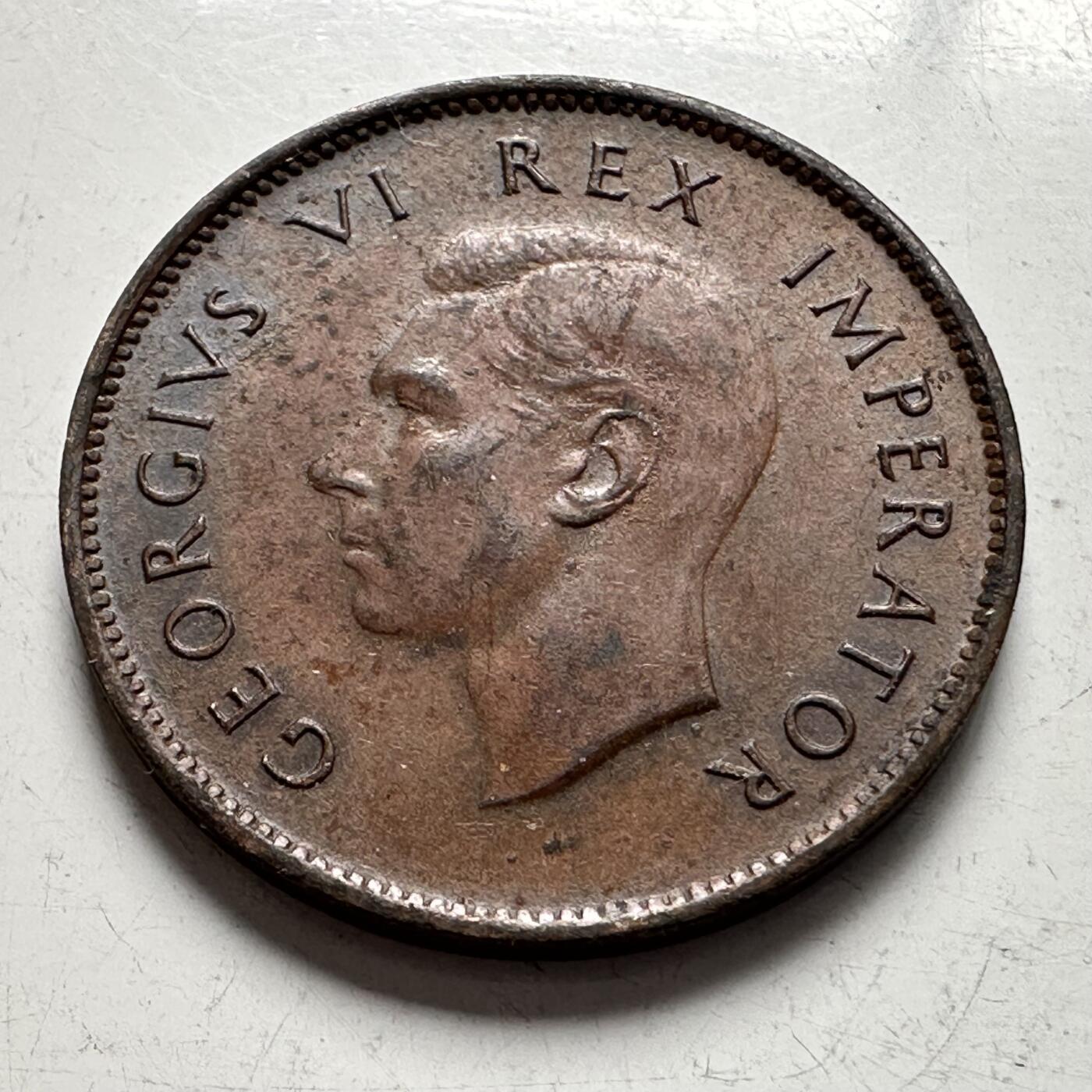 🌹外币初藏🌹🐯2026年第4场  每周二四六晚8️⃣点 接代拍 南非1942年1/4便士