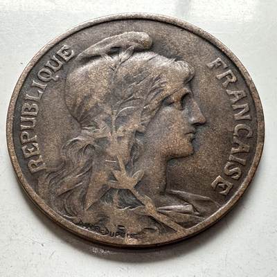 🌹外币初藏🌹🐯2026年第4场  每周二四六晚8️⃣点 接代拍 - 法国1911年10分