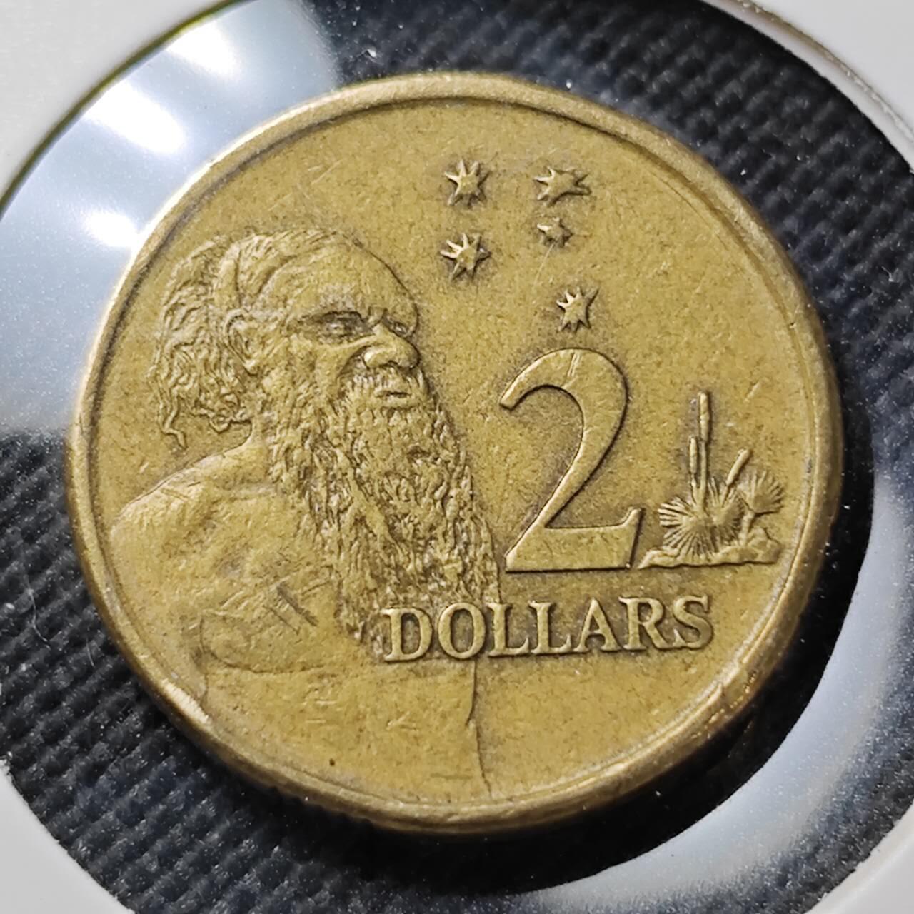 KK钱币收藏小铺  第387期  2月预留时间 周末发货  澳大利亚2元