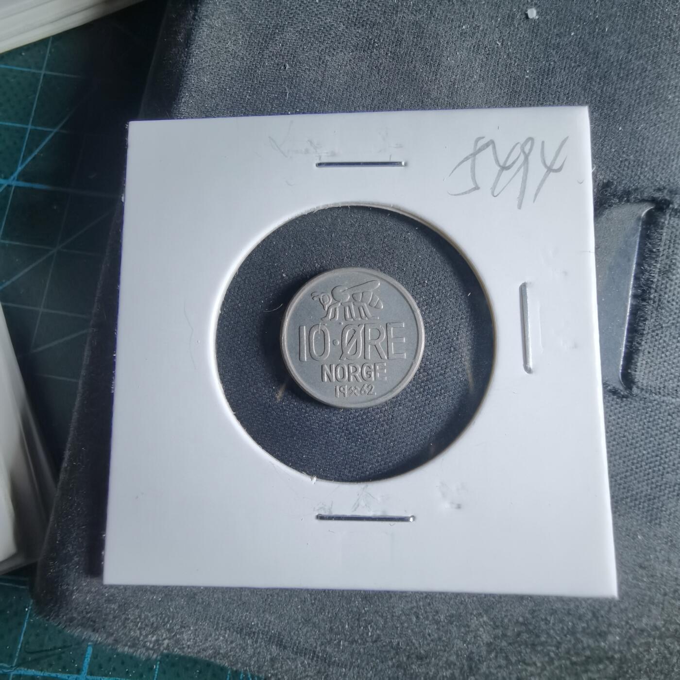 沼泽如烟--第954场 挪威1962年10欧尔