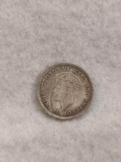 G&W世界散币，银币处理专场（第42场） - 英属圭亚那1943年4便士  银币