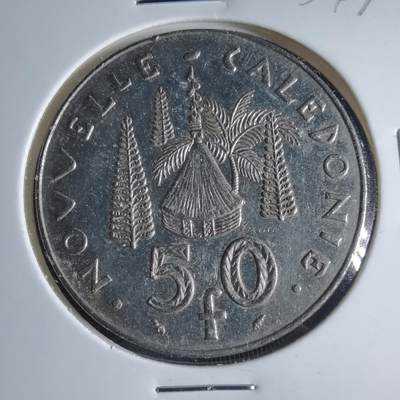 沼泽如烟--第954场 - 法属新喀里多尼亚1983年50法郎