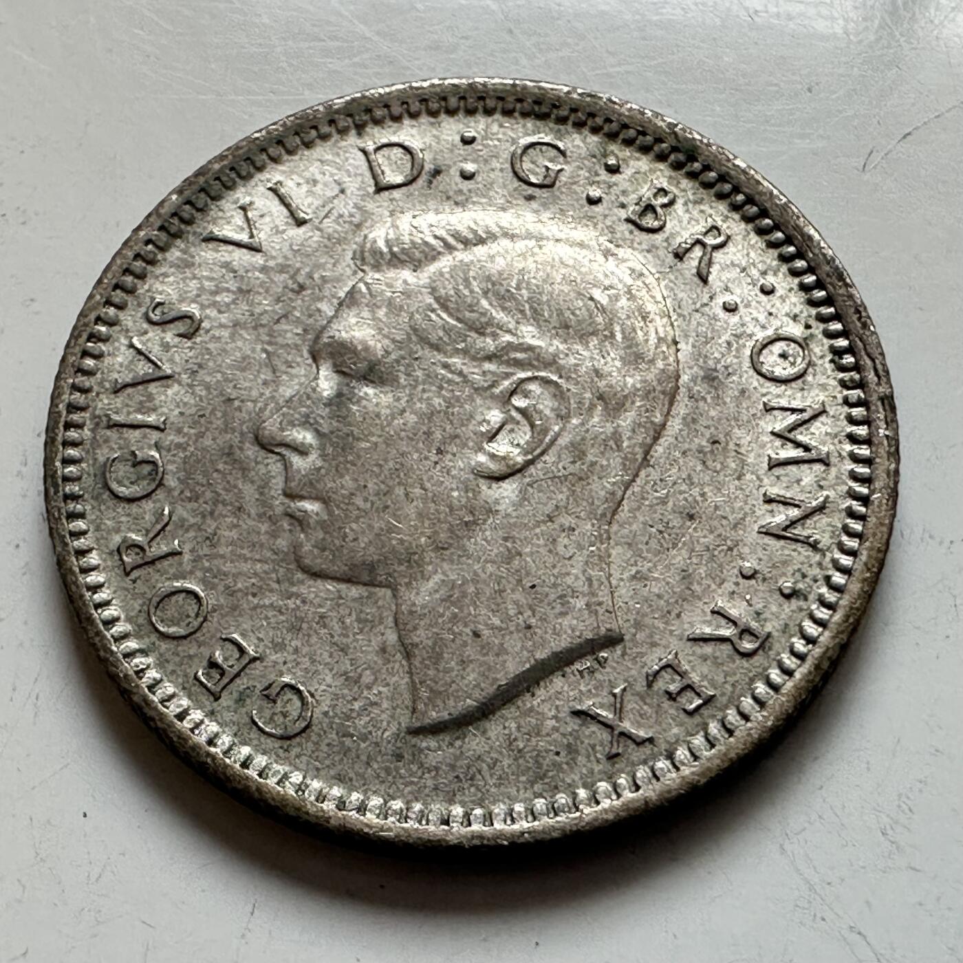 🌹外币初藏🌹🐯2026年第4场  每周二四六晚8️⃣点 接代拍 英国1943年6便士银币