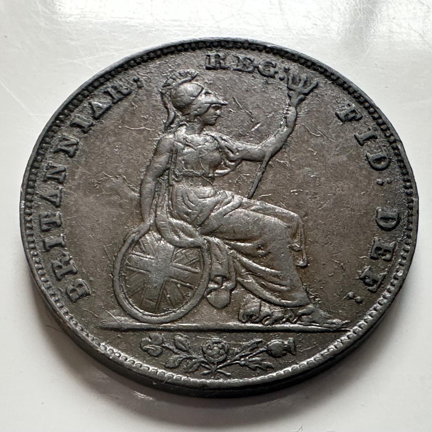 🌹外币初藏🌹🐯2026年第4场  每周二四六晚8️⃣点 接代拍 英国1850年一法新 细节好