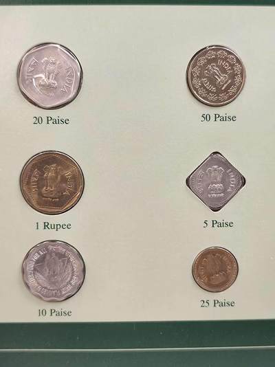 G&W世界散币，银币处理专场（第42场） - 富兰克林-印度6枚套