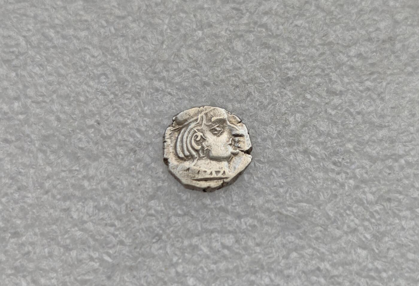 瓶子🏺第224期拍卖会  公元395年西萨特打制银币  西郡太守银币