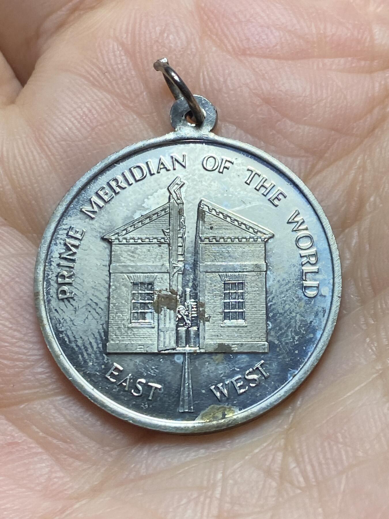 2026年第五场(总第一百七十四场）外国好品散币场(免佣金) 英国🇬🇧1984年格林尼治本初子午线确立百年纪念章，直径26mm，重7.75g