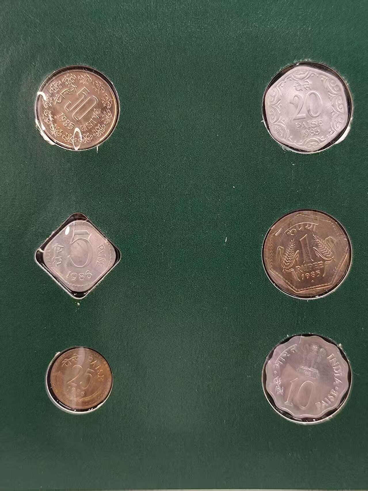 G&W世界散币，银币处理专场（第42场） 富兰克林-印度6枚套