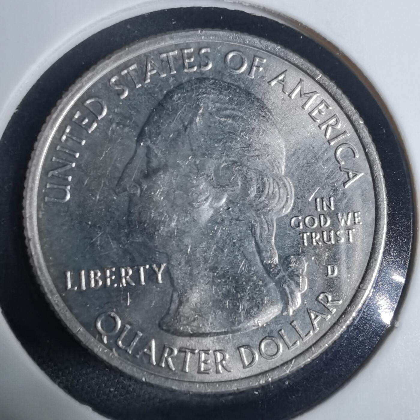 沼泽如烟--第954场 美国2013年25分纪念币