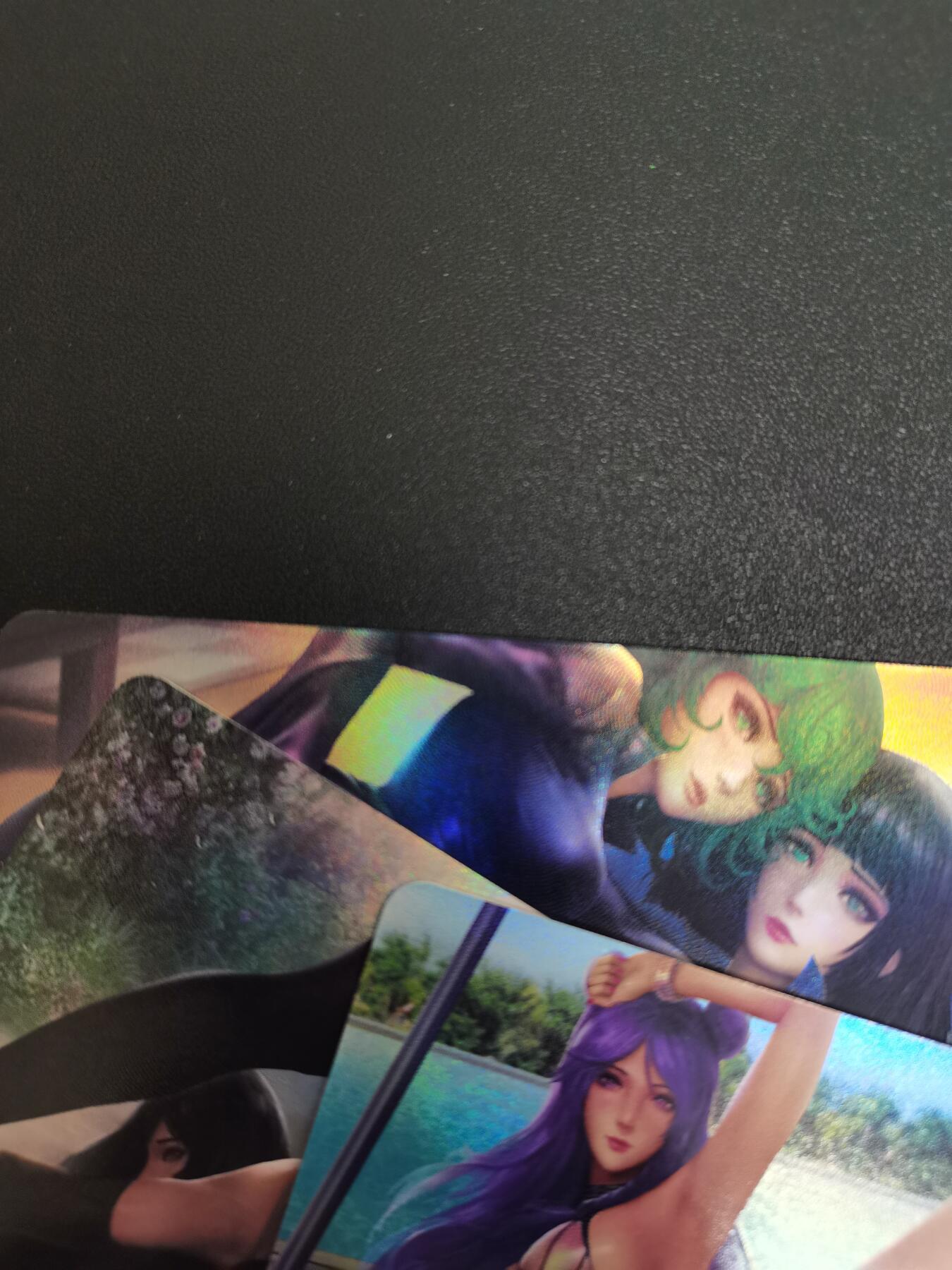 NO.20.5 好又多妹卡大赏，祝你新年旺桃花~只能从此链接进的专场！新店点关注不迷路~每周一站式配齐，方便凑单！（周5晚9点截拍，卖家送拍免费！） 宁缺 动漫妹卡 粗彩3张 姿势撩人