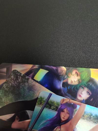 NO.20.5 好又多妹卡大赏，祝你新年旺桃花~只能从此链接进的专场！新店点关注不迷路~每周一站式配齐，方便凑单！（周5晚9点截拍，卖家送拍免费！） - 宁缺 动漫妹卡 粗彩3张 姿势撩人