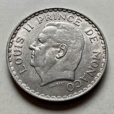 🌹外币初藏🌹🐯2026年第4场  每周二四六晚8️⃣点 接代拍 - 摩纳哥1945年五法郎