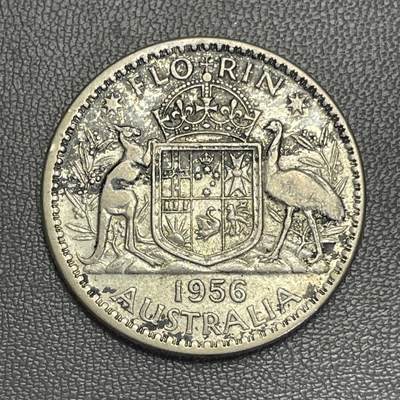 回流20260108 - 澳大利亚1956年1佛罗林银币