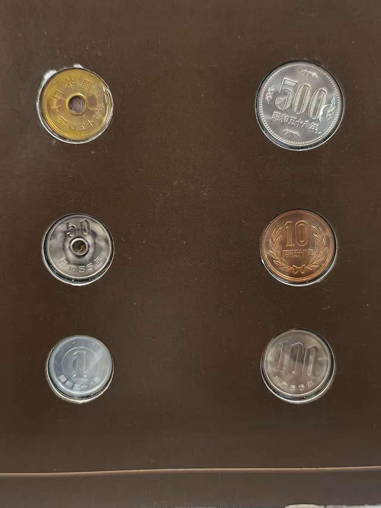 G&W世界散币，银币处理专场（第42场） 富兰克林-日本6枚套