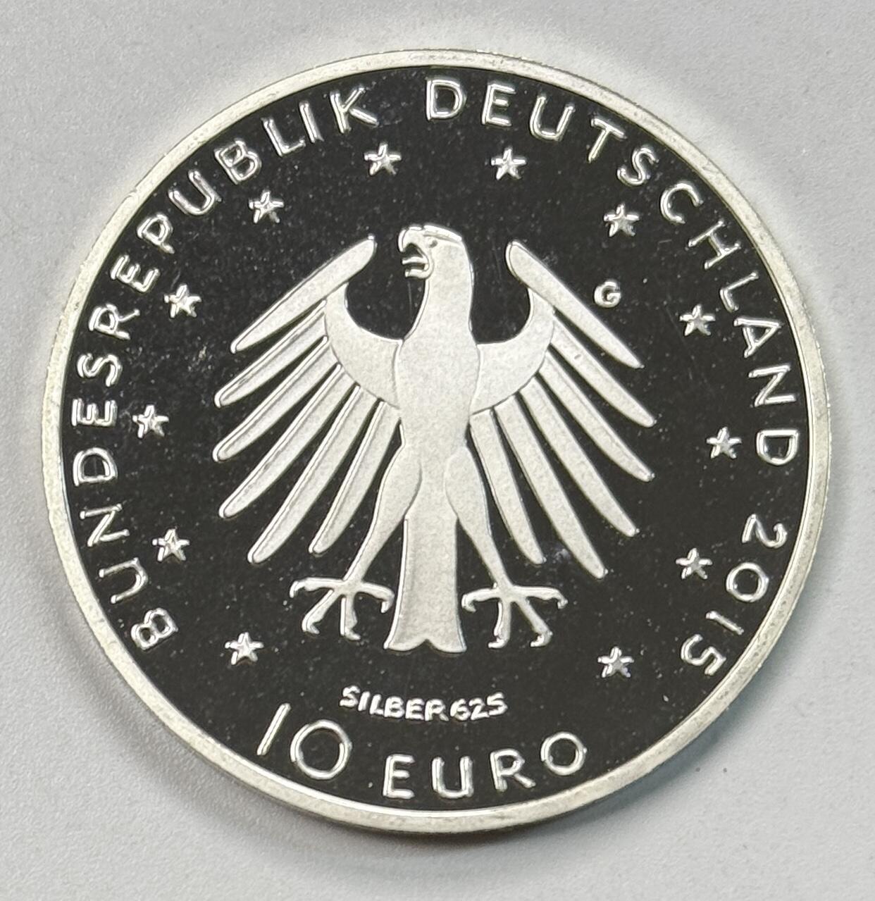 S&S Numismatic世界钱币-拍卖 第118期  德国2015年 小卢卡斯·克拉纳赫诞辰500周年 10欧元精制纪念银币 16克625银