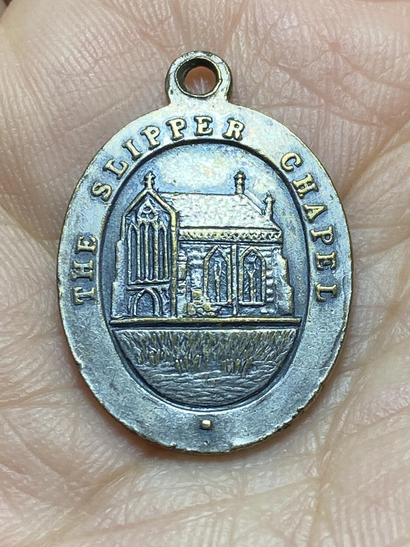 2026年第五场(总第一百七十四场）外国好品散币场(免佣金) 英国🇬🇧沃辛厄姆圣母主题天主教朝圣纪念章，重4.8g