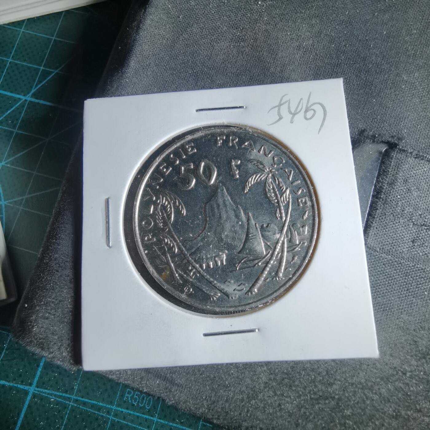 沼泽如烟--第954场 法属波利尼西亚1988年50法郎