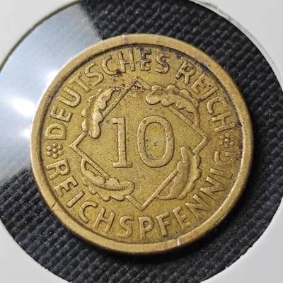 KK钱币收藏小铺  第387期  2月预留时间 周末发货 -  魏玛10分