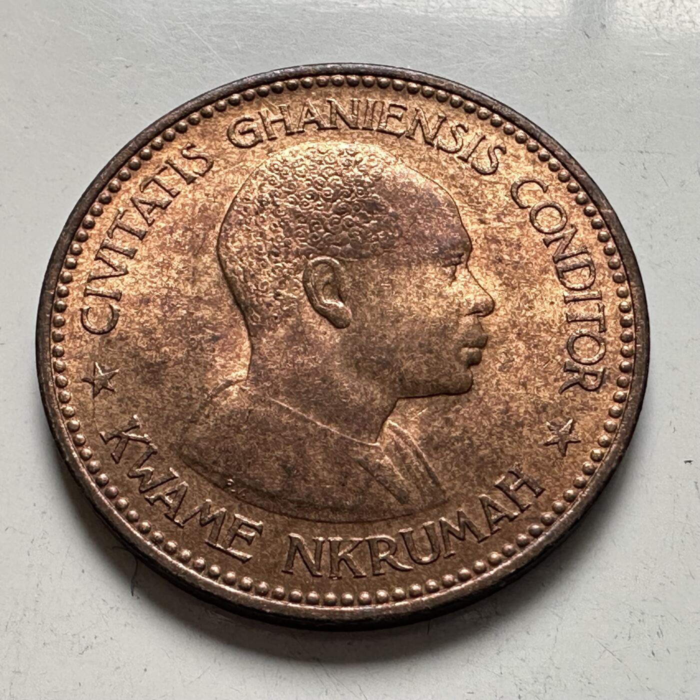 🌹外币初藏🌹🐯2026年第4场  每周二四六晚8️⃣点 接代拍 加纳1968年一便士